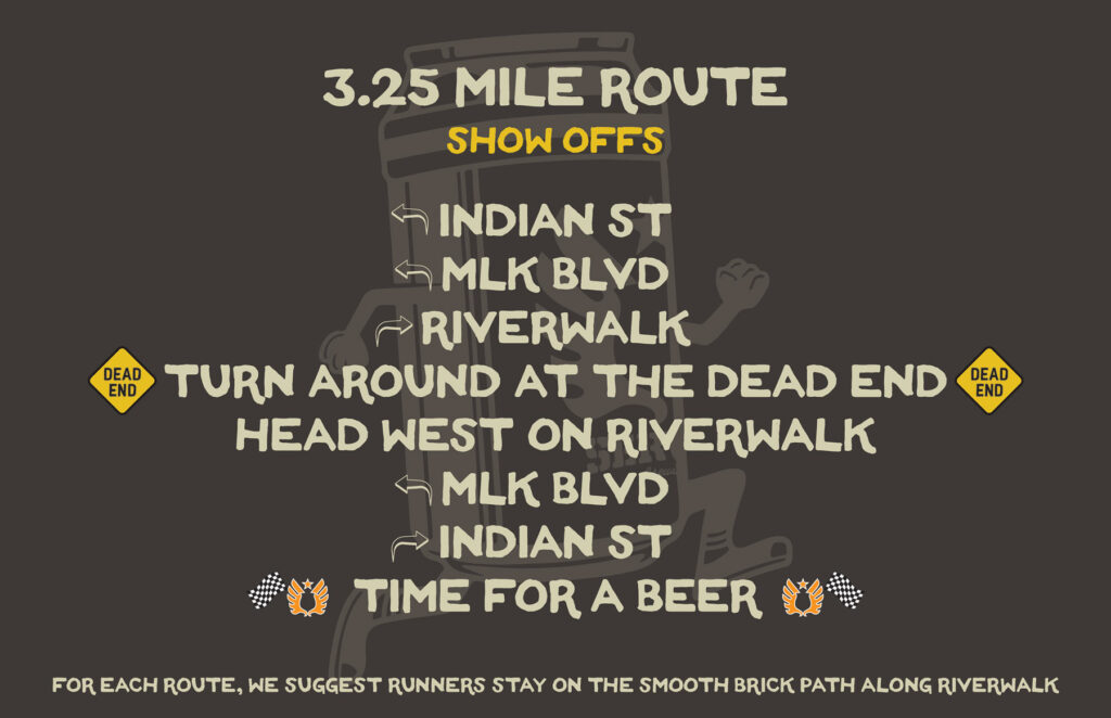 3.25 Mi Route